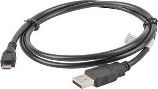 Lanberg Regular USB 2.0 spre micro USB Cablu Negru 1m (CA-USBM-10CC-0010-BK) 1buc