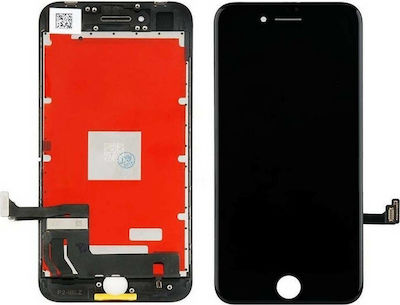 21465 Mobile Phone Screen Replacement with Touch Mechanism for iPhone 8 (Black)