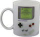 Paladone Nintendo Game Boy Wärmewechsel Tasse Keramik Weiß 300ml 1Stück