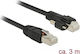DeLock SF/FTP Cat.6 (Gigabit) Καλώδιο Δικτύου Ethernet 3m Μαύρο