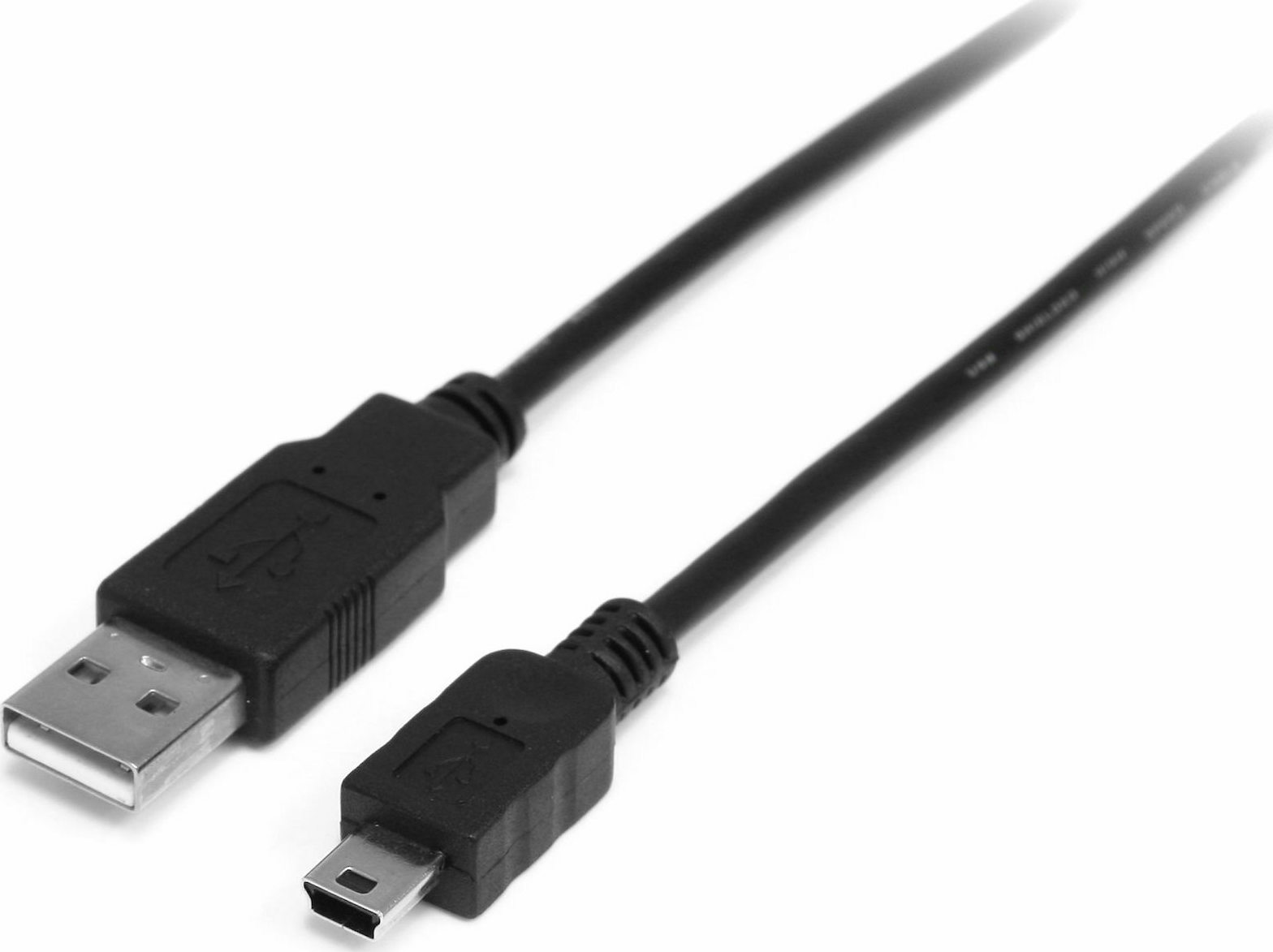 StarTech USB 2.0 Cable USBA male mini USBB male 2m (USB2HABM2M