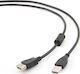 NG USB 2.0 Cablu USB-A de sex masculin - USB-A femelă Negru 1.8m NG-USB-EXT-2M