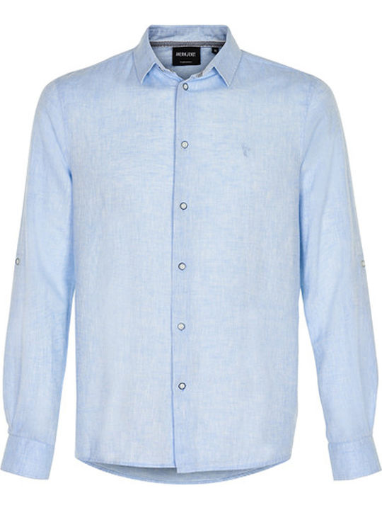 Anerkjendt Niko Men's Shirt Long Sleeve Linen L...