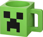 Jinx Minecraft Plastic Creeper Face Mug