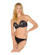 Refined Glamour WW031U Μαύρο Σουτιέν για Βαθύ Ντεκολτέ Push Up