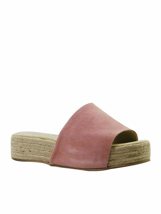 Jeffrey Campbell 561 Damen Flache Sandalen Flatforms in Rosa Farbe