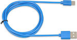 Regular USB 2.0 Cable USB-C male - USB-A male Μπλε 1m (IKUMTCB)