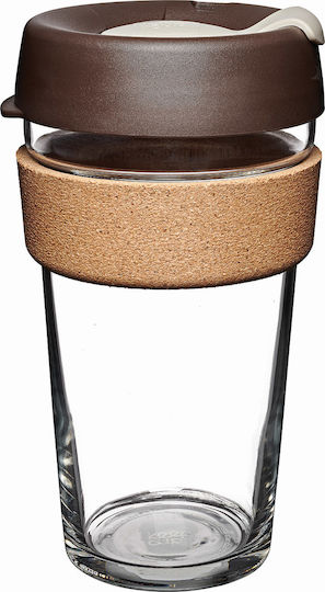 Чаша за многократна употреба Keepcup 454 мл Brew Cork Quicksip