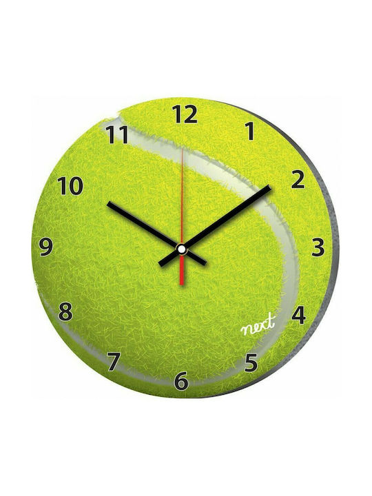 Next Wall Clock Plastic Green Ø31cm