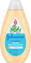 Johnson & Johnson Hypoallergen Kinder Schaumbad Pure Protect mit Honig in Gel-Form 500ml