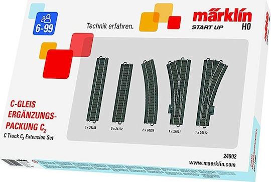 Marklin C C2 Extension Железопътни Релси за 6++ Години