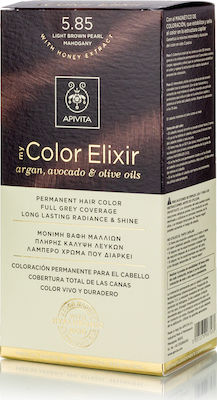 Apivita My Color Elixir 5.85 Καστανό Ανοιχτό Περλέ 125ml