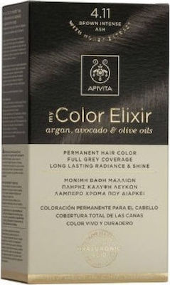 Apivita My Color Elixir 4.11 Καστανό Έντονο Σαντρέ 125ml