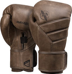 Hayabusa T3 Kanpeki Boxhandschuhe aus Leder Braun