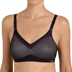 Triumph Triaction Free Motion Athletic Athletic Bra without Underwire Black