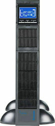 Tescom Prime Plus 1101 SRT UPS On-Line 1000VA 1000W with 8 IEC Power Plugs