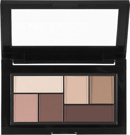 Maybelline The City Mini Lidschattenpalette Matt in fester Form 480 Matte About Town 6gr