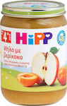 Hipp Плодов крем Apple with Apricot без глутен за 4m+ 190гр