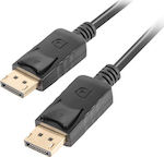 Lanberg Cable DisplayPort male - DisplayPort male 1m (CA-DPDP-10CC-0010-BK)