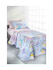 Saint Clair Kids Quilt Single Uni Light Blue 160x220cm