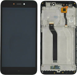Екран с Рамка за Redmi 5A (Черен)
