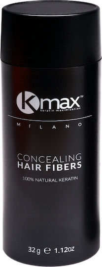 Kmax Milano Hair Thinning Coverage Fibers with Keratin Hair Fibers Economy 32g