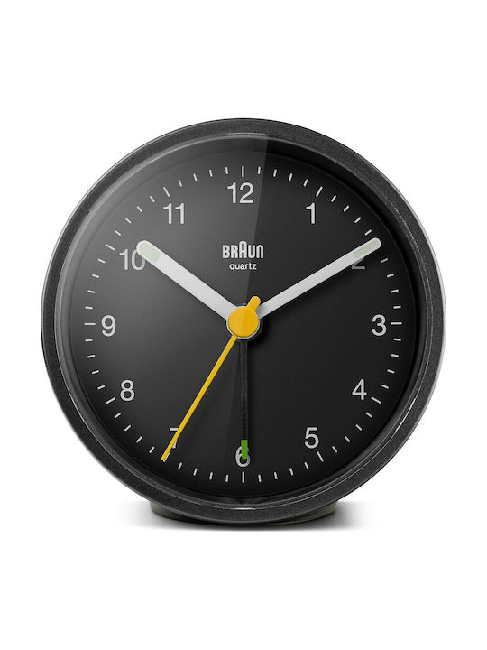 Braun Επιτραπέζιο Ρολόι με Ξυπνητήρι Classic Analogue Alarm Clock BC12