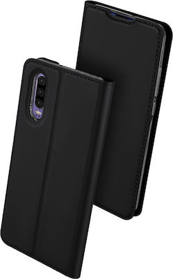 Dux Ducis Skin Pro Synthetic Leather Book Black (Huawei P30)