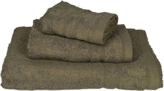 Le Blanc Bath Towel Combed 75x145cm Haki Weight 500gr/m²