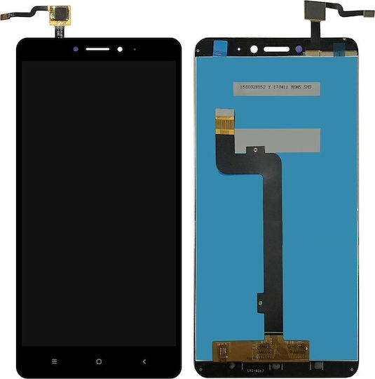 Οθόνη με Μηχανισμό Αφής για Xiaomi MI Max 2 (Μαύρο)