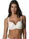 Secret Sense Balconette Balconette Bra without Padding Underwire Ivory