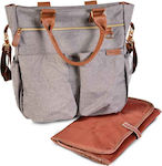 Cangaroo Wickeltasche-Wickeltasche Schulter/Hand Bella 106936 Grey 43cm.