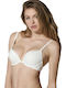 Luna Secret Push Up Bra Underwire White