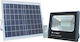 V-TAC Waterproof Solar LED Floodlight 20W Cold White 6400K with Remote Control IP65