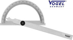 Vogel Winkelmesser Maurer / Bauarbeiten Stahl Länge 20cm mit Winkelmesser
