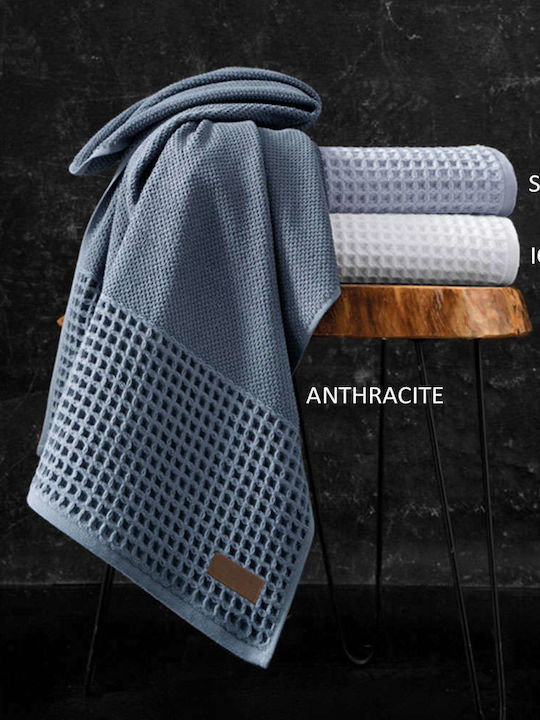 Guy Laroche Bath Towel Luca 70x140cm Anthracite Weight 650gr/m²