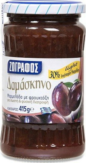 Zografos with Fructose Jam Plum No Sugar Added 415gr