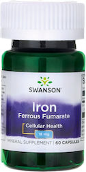 Swanson Iron Ferrous Fumarate 18mg 60 κάψουλες