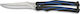 Albainox Butterfly Knife Black in Sheath