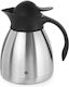 Hendi Stainless Steel Thermos Bottle Jug 1L Silver