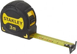 Stanley Grip Tape Measure with Auto-Rewind 19mm x 3m