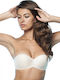 Basic Miracle Push Up Strapless Bra Underwire Ivory