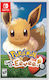 Pokemon Let's Go, Eevee! Comutator Joc (Folosit)