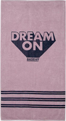 Basehit Dream On Πετσέτα Θαλάσσης Ροζ 160x85εκ.