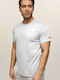 Bodymove Herren T-Shirt Kurzarm Weiß