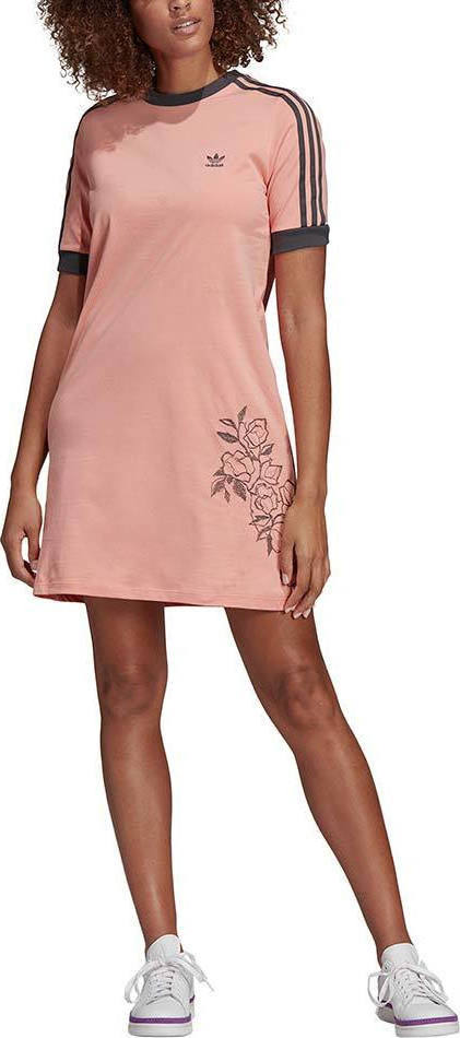 peach and white superstars