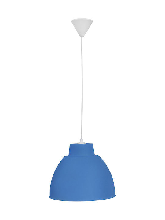 Heronia BOTTLE/29 Hängende Deckenleuchte Einfaches Licht für Fassung E27 Blau