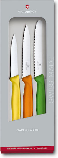 Victorinox Swiss Classic Knife Set from Stainless Steel 3pcs