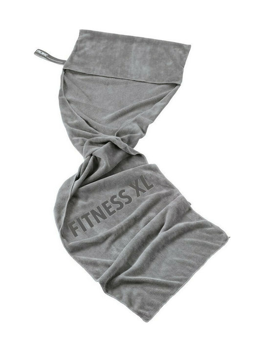 Fitness towel with a sewn fold SCHWITZABLEITER FITNESS XL