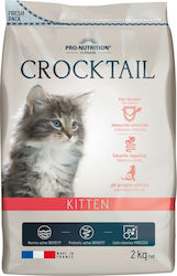 Flatazor Crocktail Kitten Dry Food for Juvenile Cats with Chicken 2kg